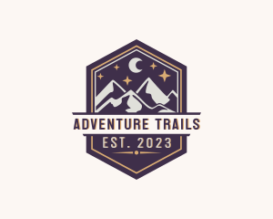 Outdoor Mountain Nature logo design