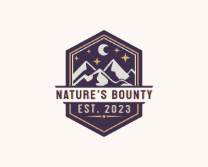 Outdoor Mountain Nature logo design