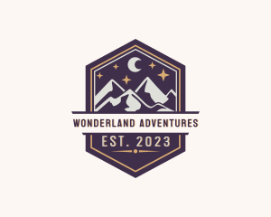 Outdoor Mountain Nature logo design