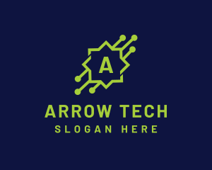 Digital Tech Circuit   logo design