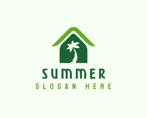 Tropical Tree House logo design