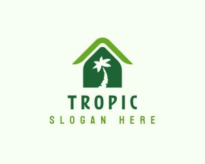 Tropical Tree House logo design