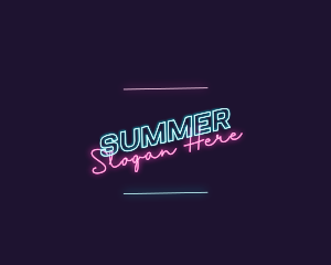 Summer Rave Bar logo design