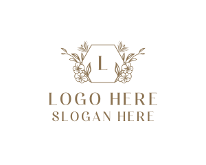 Floral Garden Wellness Logo