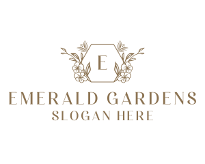 Floral Garden Wellness logo design