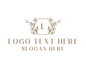 Floral Garden Wellness Logo