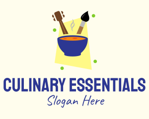 Music Culinary Arts School  logo design