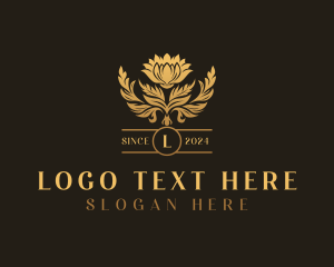 Elegant - Lotus Flower Boutique logo design