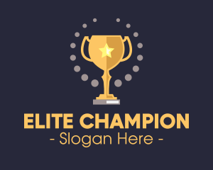 Champion Trophy Cup logo design