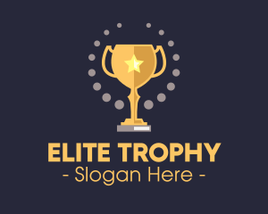 Trophy - Champion Trophy Cup logo design