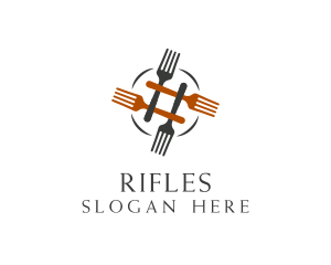 Restaurant Cutlery Fork  Logo