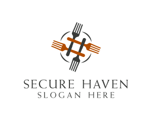 Restaurant Cutlery Fork  Logo