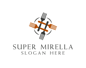 Restaurant Cutlery Fork  Logo