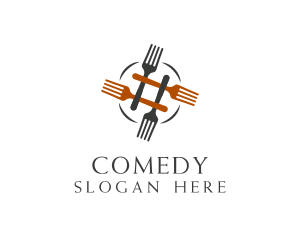 Restaurant Cutlery Fork  Logo