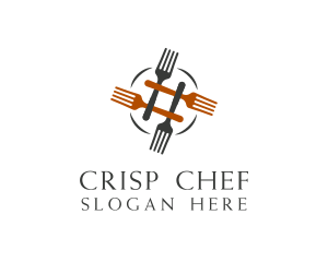 Restaurant Cutlery Fork  logo design