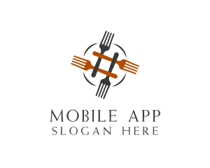 Snack - Restaurant Cutlery Fork logo design