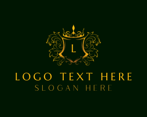 Golden - Golden Royal Shield logo design