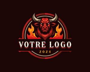 Carnivore - Bull Steak Grill logo design