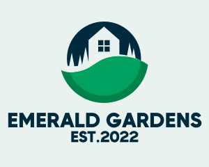 Garden Field Realty logo design