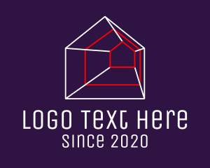 Residential - Geometric Housing Property logo design