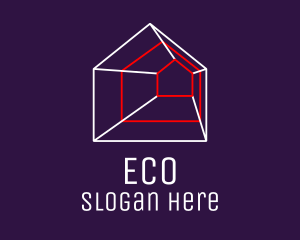 Geometric Housing Property Logo