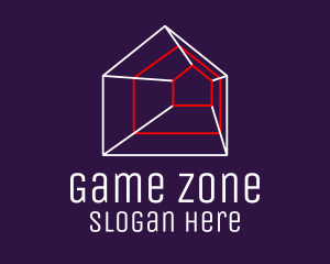 Geometric Housing Property Logo