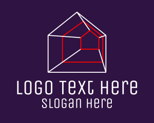 Geometric Housing Property Logo