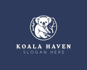 Koala Bear Forest logo design