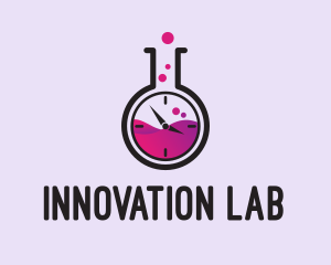 Science Lab Time logo design