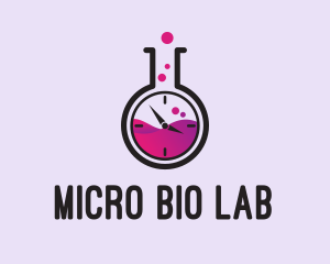 Science Lab Time logo design