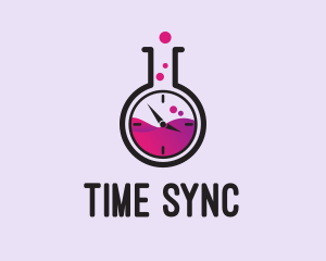 Science Lab Time logo design