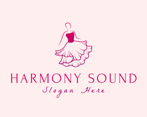 Couture - Fancy Woman Dress logo design