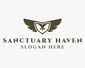 Owl Bird Sanctuary logo design