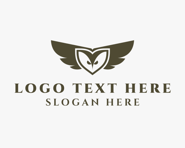 Avian - Owl Bird Sanctuary logo design