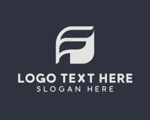 Initial - Startup Creative Letter F logo design