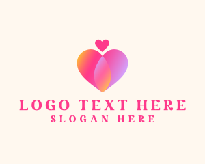 Dating - Heart Care Charity logo design