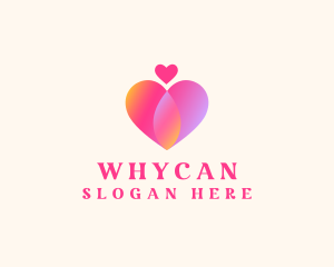 Love - Heart Care Charity logo design