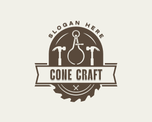 Handyman Woodwork Tools logo design