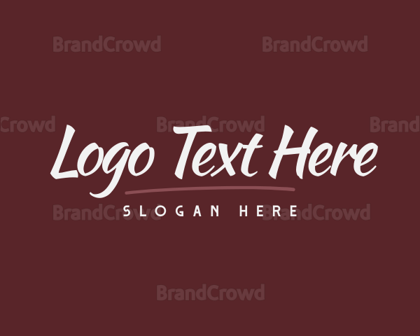 Retro Fashion Brand Logo