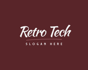 Retro Fashion Brand logo design