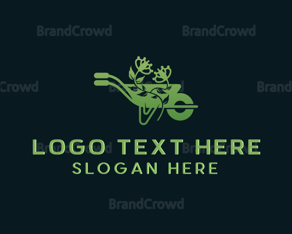 Garden Wheelbarrow Cart Logo