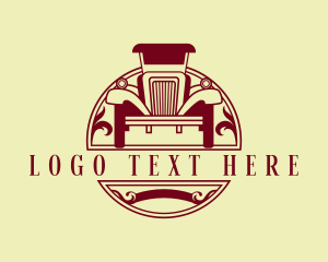 Retro Car Vehicle Logo