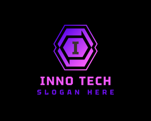 Innovative - Modern Tech Software logo design