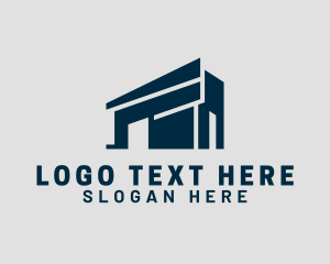 Warehouse Depot Building logo design