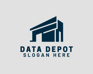 Repository - Warehouse Depot Building logo design