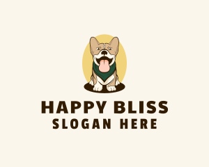 Happy Dog Grooming logo design