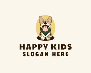 Happy Dog Grooming logo design