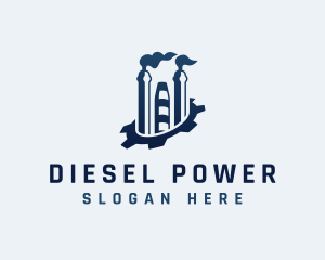 Diesel - Petroleum Oil Refinery logo design