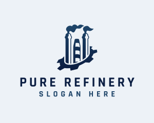 Petroleum Oil Refinery  logo design