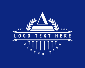 Letter A - Greek Delta Hotel logo design